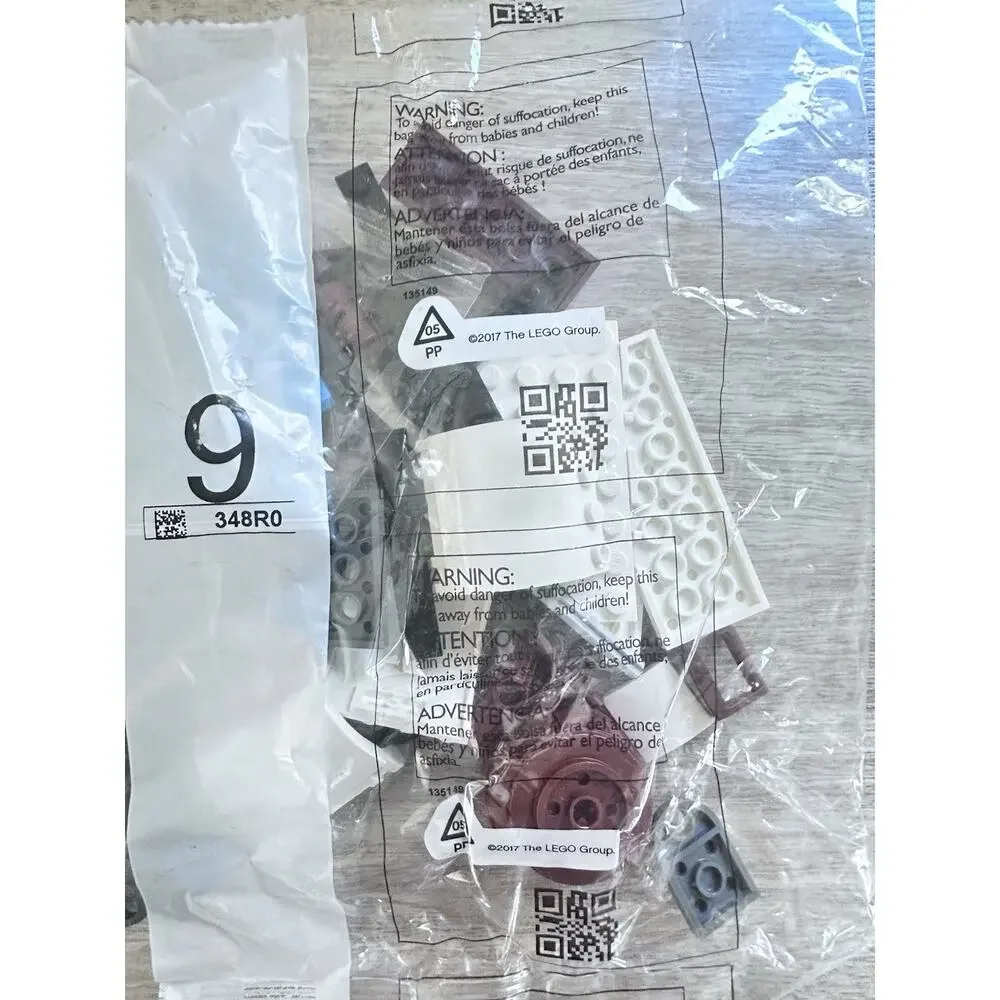 LEGO #9 348 R0 2017 Vintage Sealed Bag L3